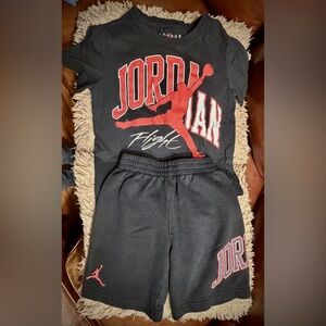 Jordan shirt and shorts set